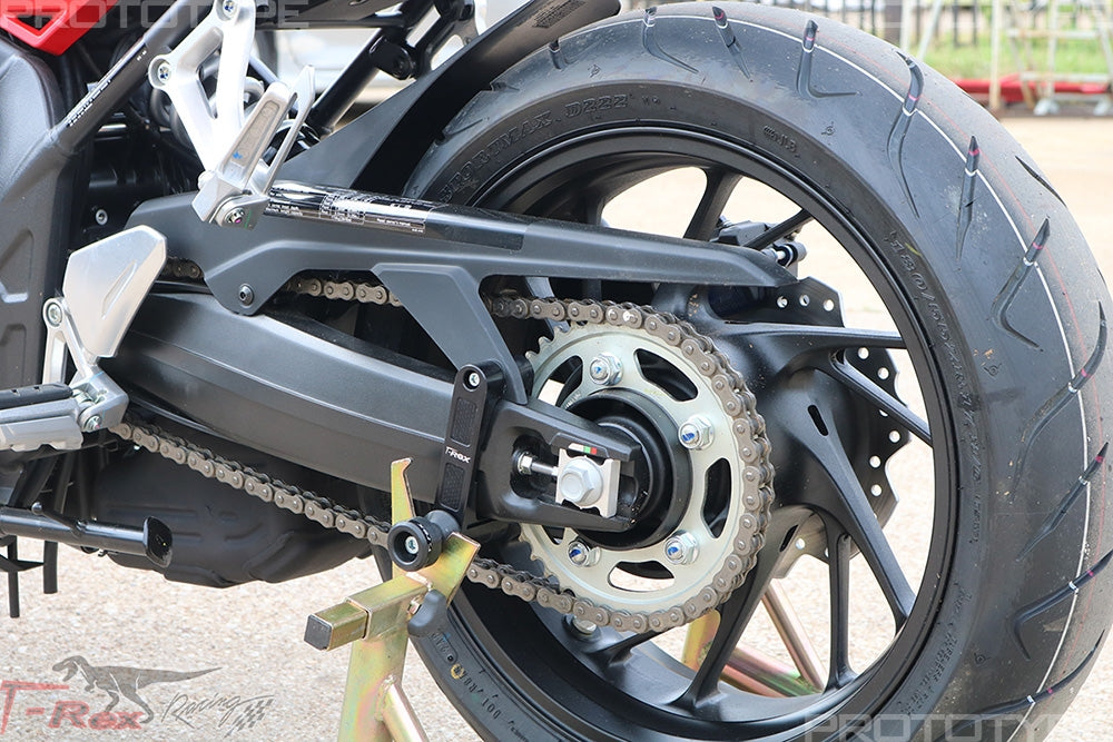 T-Rex Racing Spool Adapters for Honda CB650F, CBR650F, CB650R & CBR650R (2014–2024)