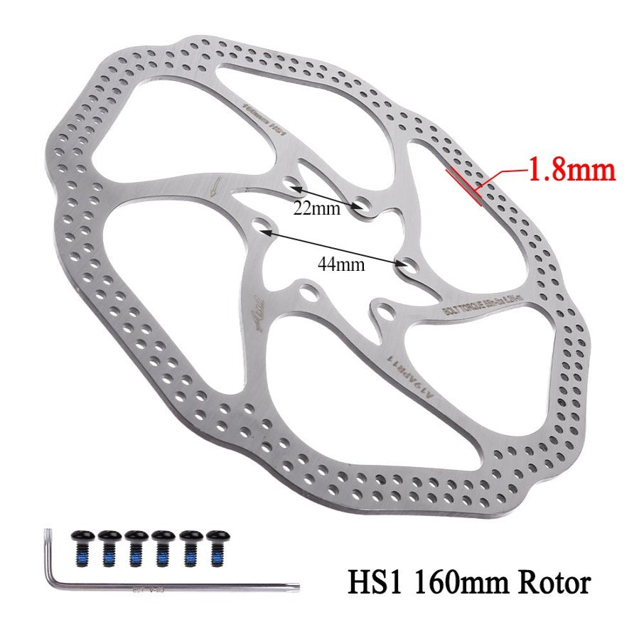Hycline NUTT electric bicycle hydraulic disc brake kit with 2-pin power-off motor and hydraulic brake caliper for e-bike stopping power.