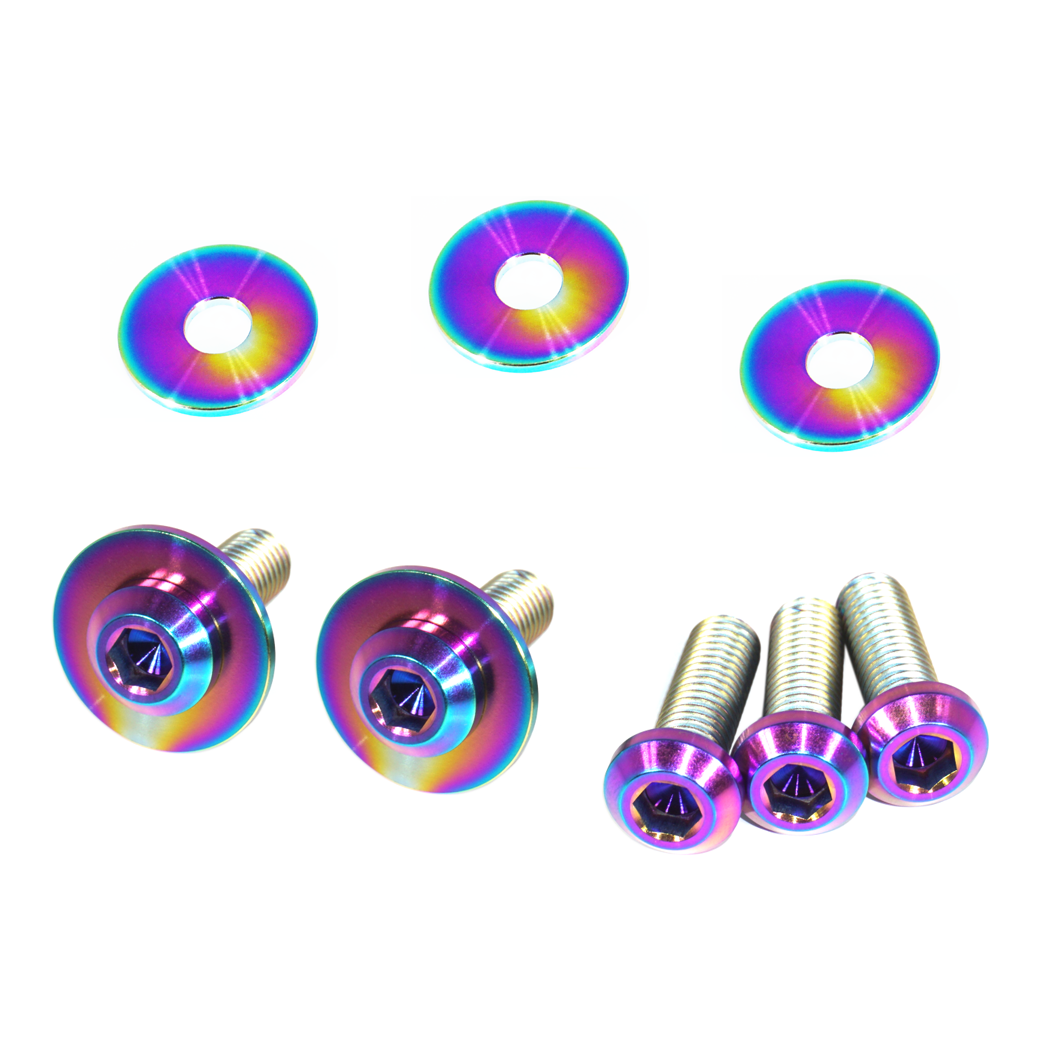 ZSPEC Front Struts Fastener Kit for Nissan Juke, Titanium - Howling Moto