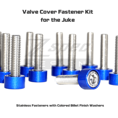 ZSPEC Valve Cover Fastener Kit for '11-17 Nissan Juke, Stainless & Billet - Howling Moto