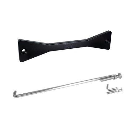 ZSPEC Battery Hold Down/Bracket for '03-09 Nissan 350z Z33, Billet w/ Stainless Hardware - Howling Moto