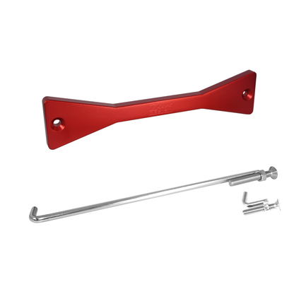 ZSPEC Battery Hold Down/Bracket for '03-09 Nissan 350z Z33, Billet w/ Stainless Hardware - Howling Moto