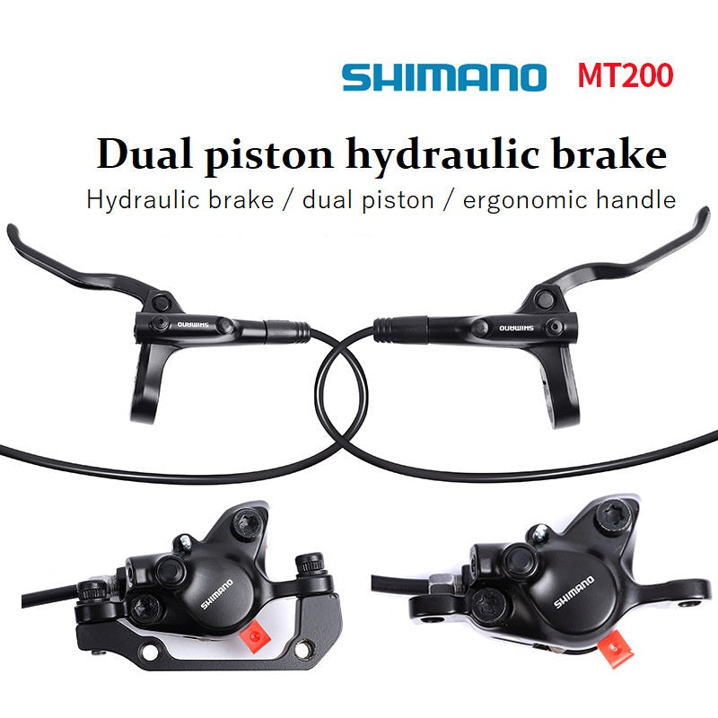 Shimano BR-MT200 Hydraulic Disc Brake Set - Howling Moto