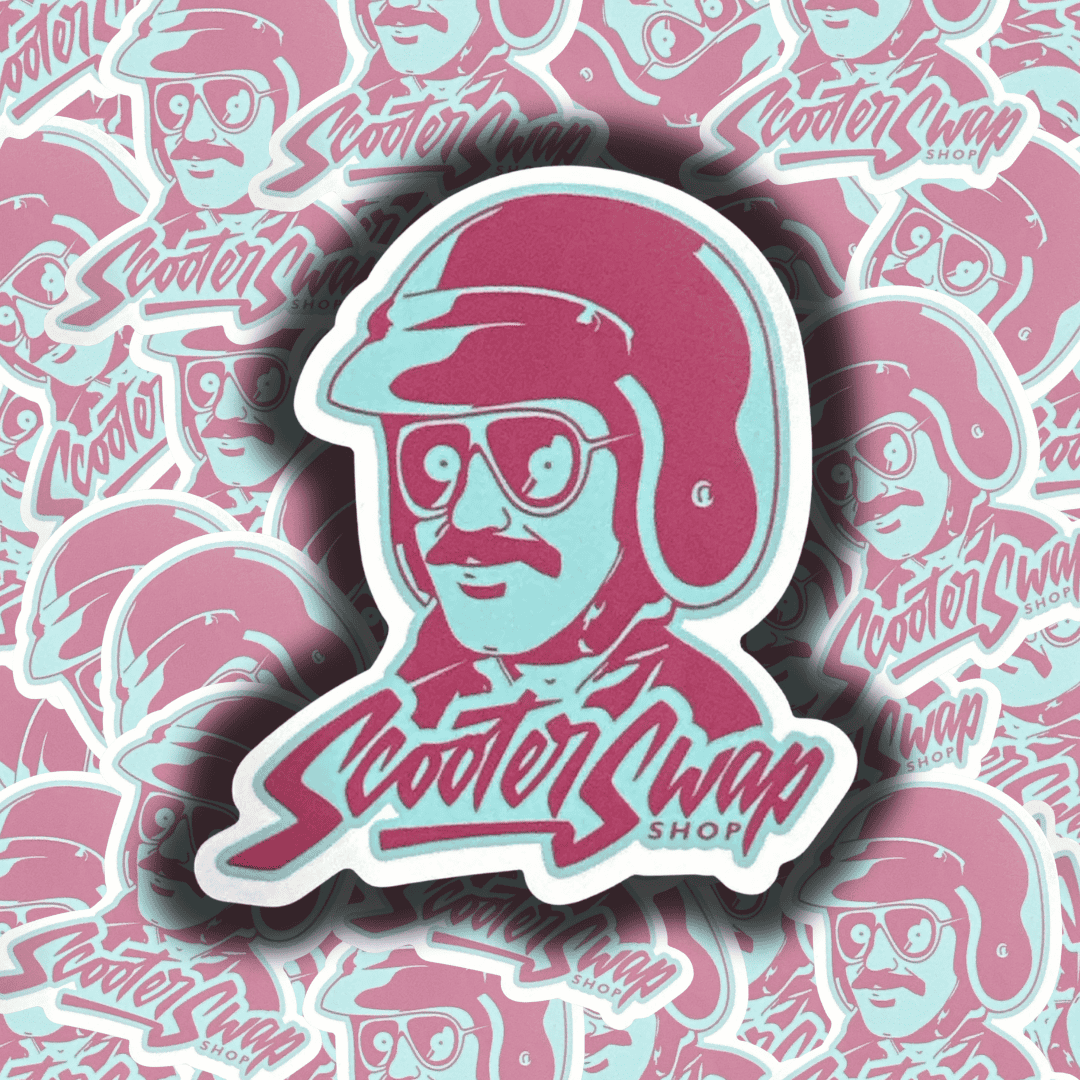 Swap Shop Stickers (many colors!) - Howling Moto