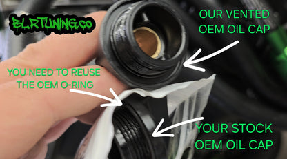 KAWASAKI ZH2 VENTED OIL CAP FOR VENTING CRANK CASE - Howling Moto