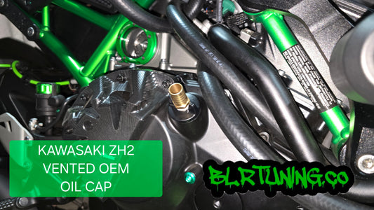 KAWASAKI ZH2 VENTED OIL CAP FOR VENTING CRANK CASE - Howling Moto