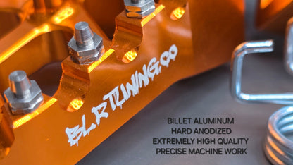 FOOT PEGS FOR RAWRR MANTIS X AND MANTIS X PRO BILLET ALUMINUM WITH STAINLESS STEEL TEETH BY BLR TUNING - Howling Moto