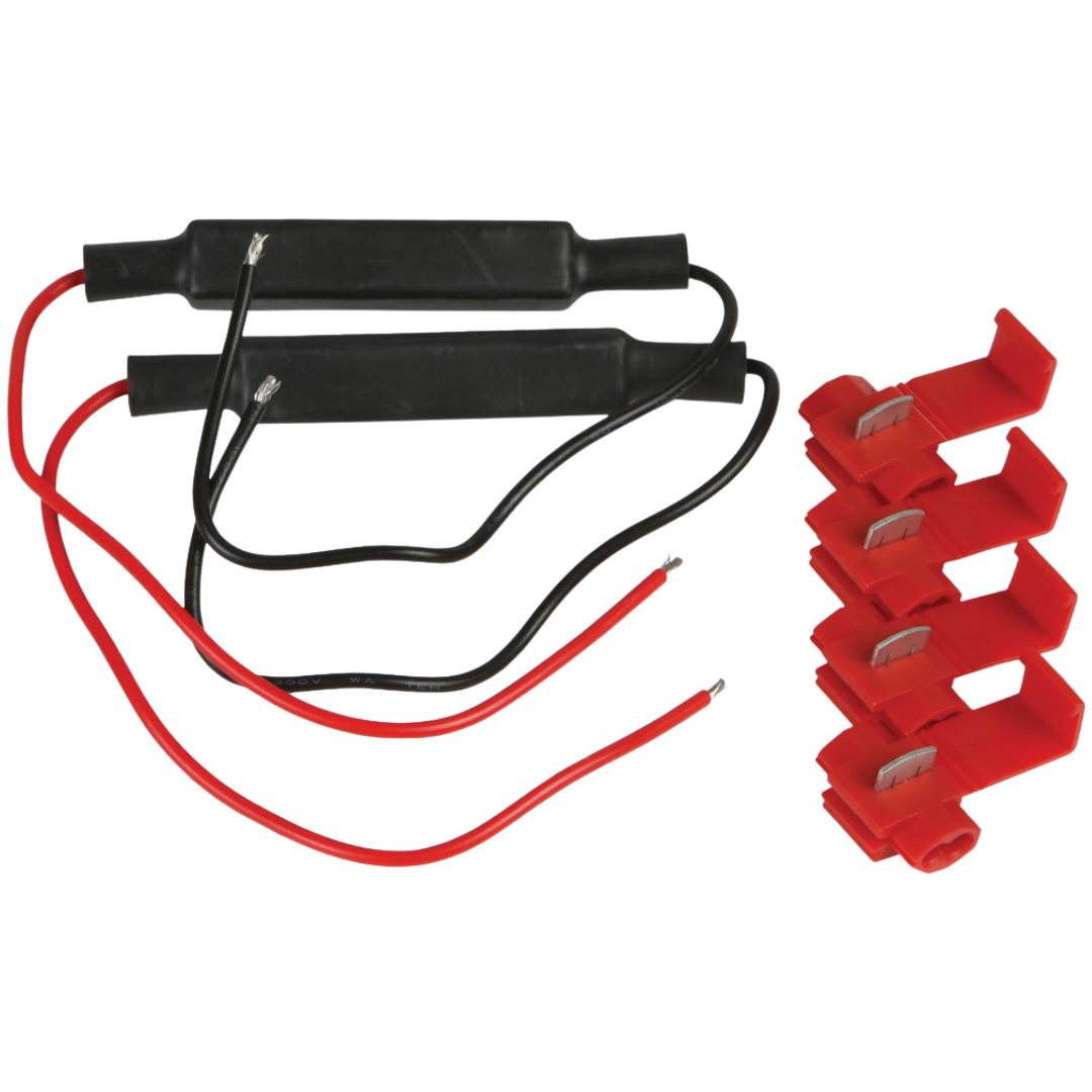 Turn signal in line resistors - Howling Moto