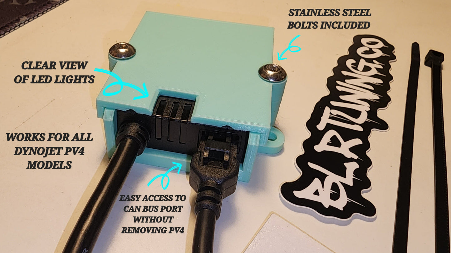 PV4 CASE MOUNT BY BLR TUNING FOR DYNOJET PV4 - Howling Moto