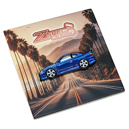 ZSPEC Collector Lapel / Hat Pin - Blue Silvia S15 Cruiser - Howling Moto