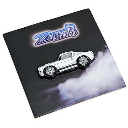 ZSPEC Collector Lapel / Hat Pin - GT350 Mustang Wimbledon White - Howling Moto