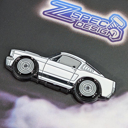 ZSPEC Collector Lapel / Hat Pin - GT350 Mustang Wimbledon White - Howling Moto