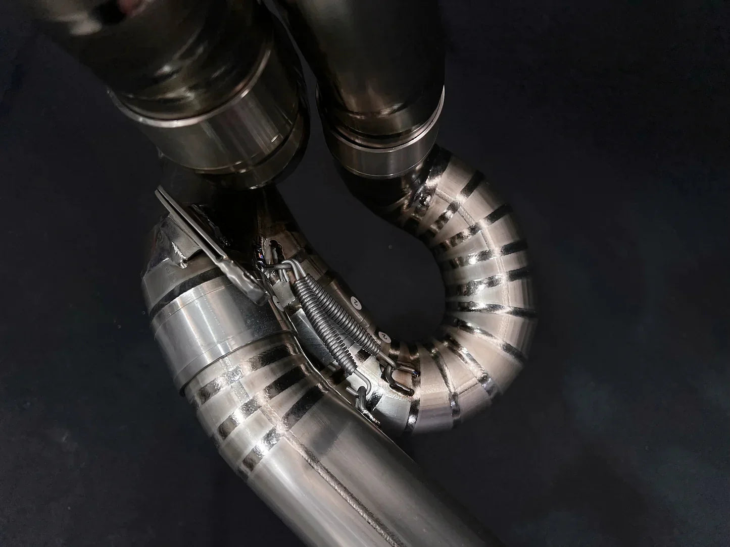 IN STOCK Vandemon  Ducati Panigale 899-959 & Corse Vandemon High Mount Titanium Exhaust System  DUC959TIEXHMESA VA-4 - Howling Moto