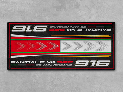 Motorcycle Mat for Ducati Panigale V4 SP2 30th Anniversary - MM4120 - Howling Moto