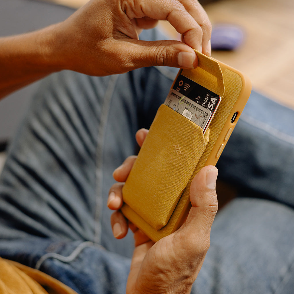 Mobile Wallet | Slim Wallet | Redwood | Fabric - Howling Moto