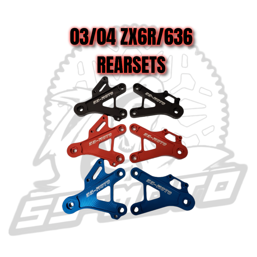 ZX6R/636 REARSETS - Howling Moto