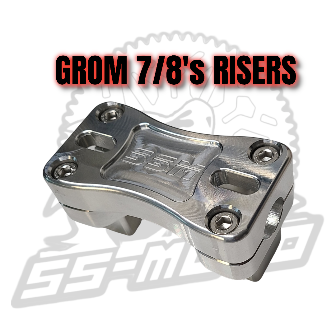 GROM DIRTBAR RISERS - Howling Moto