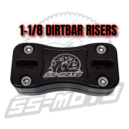 Dirtbar Risers 1-1/8" (standard Position) - Howling Moto