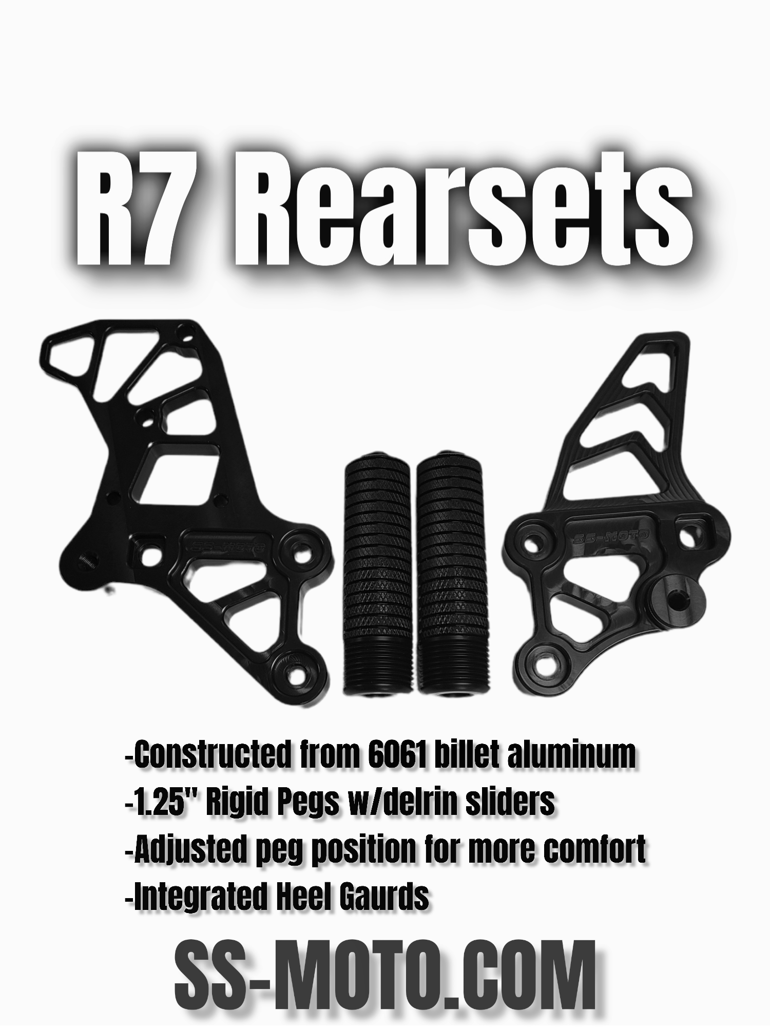 R7 Rearsets - Howling Moto
