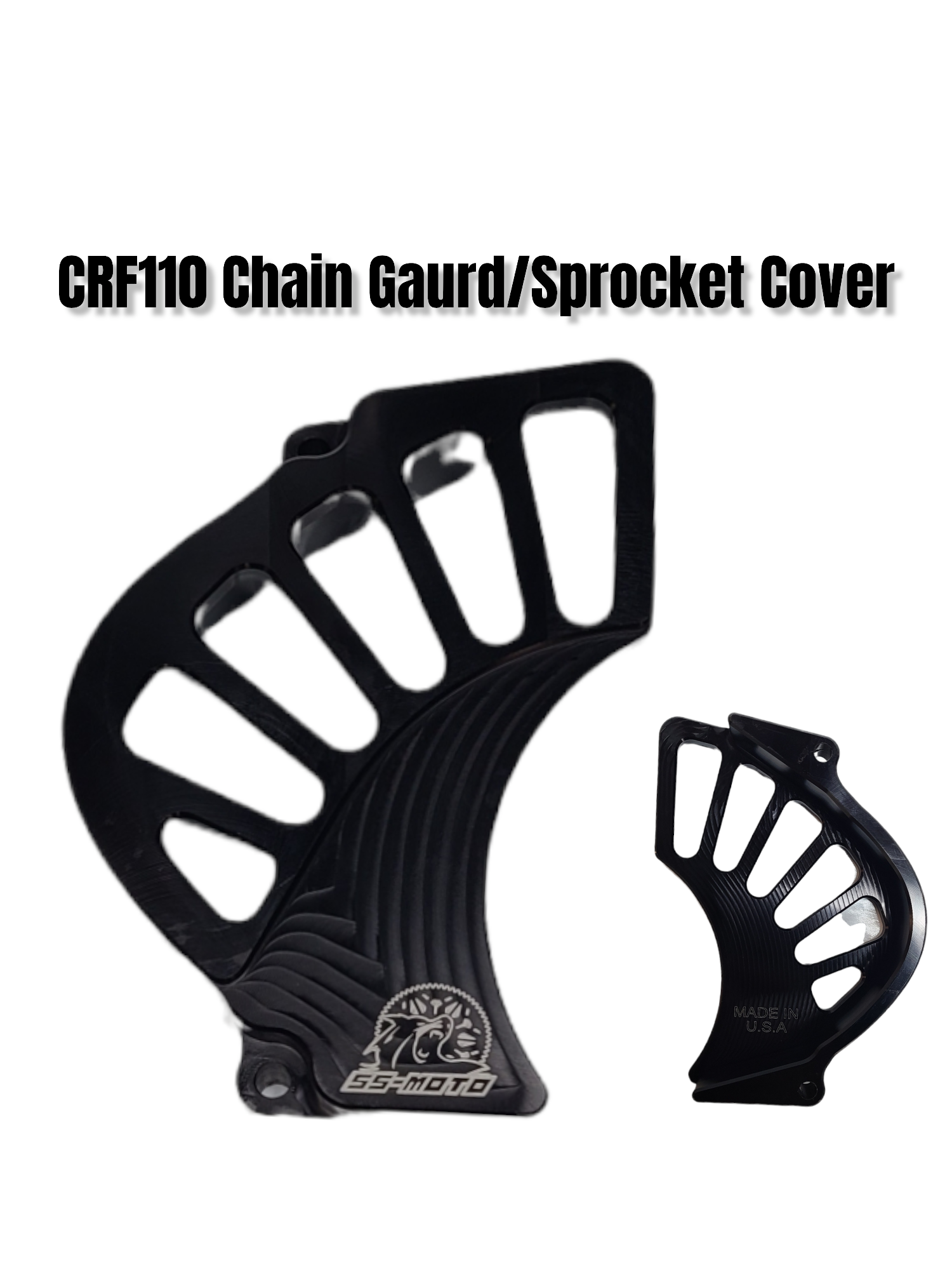 CRF110 Chain Gaurd/Front Sprocket Cover - Howling Moto