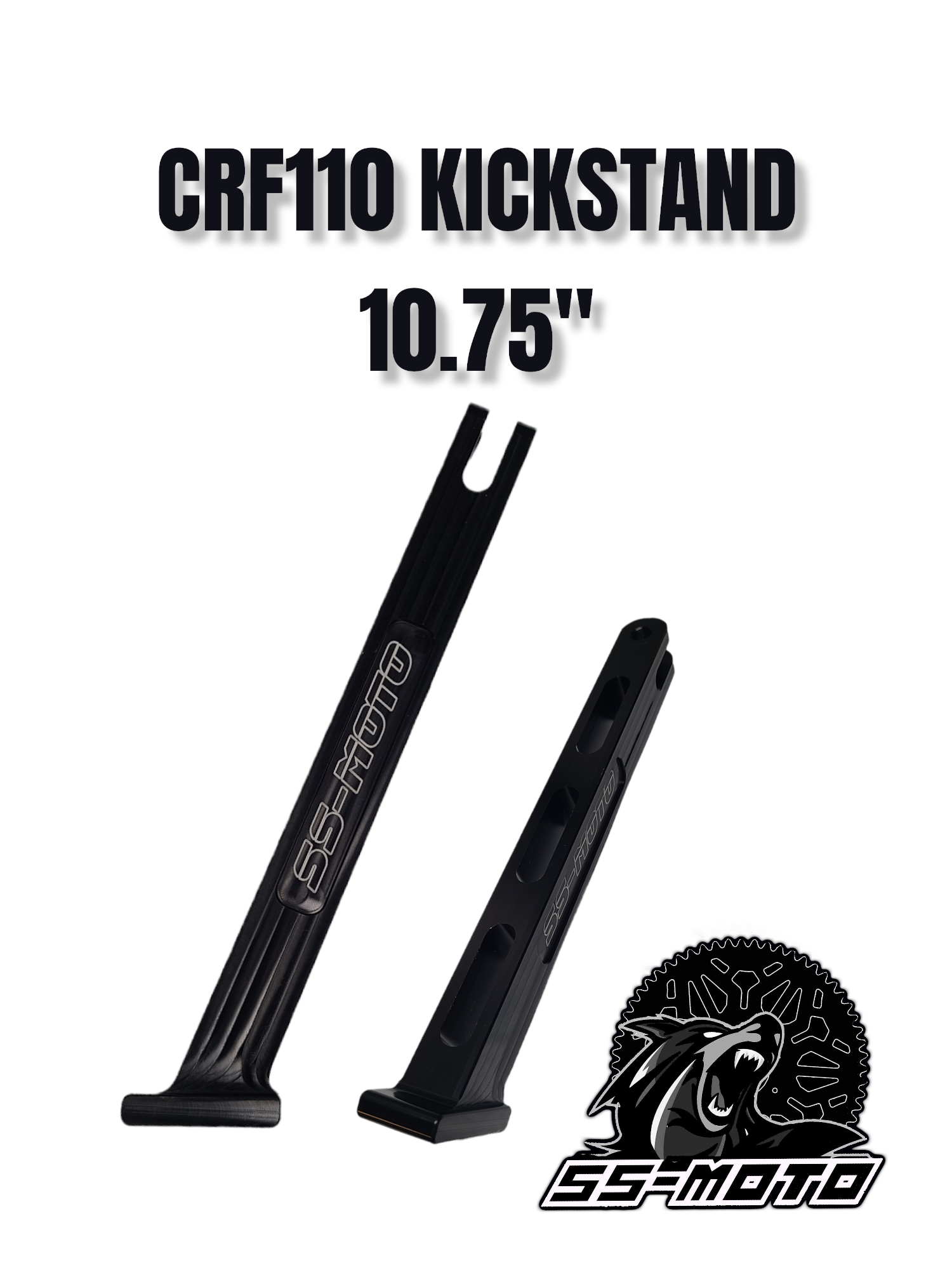 CRF110 Extended Kick Stand - Howling Moto
