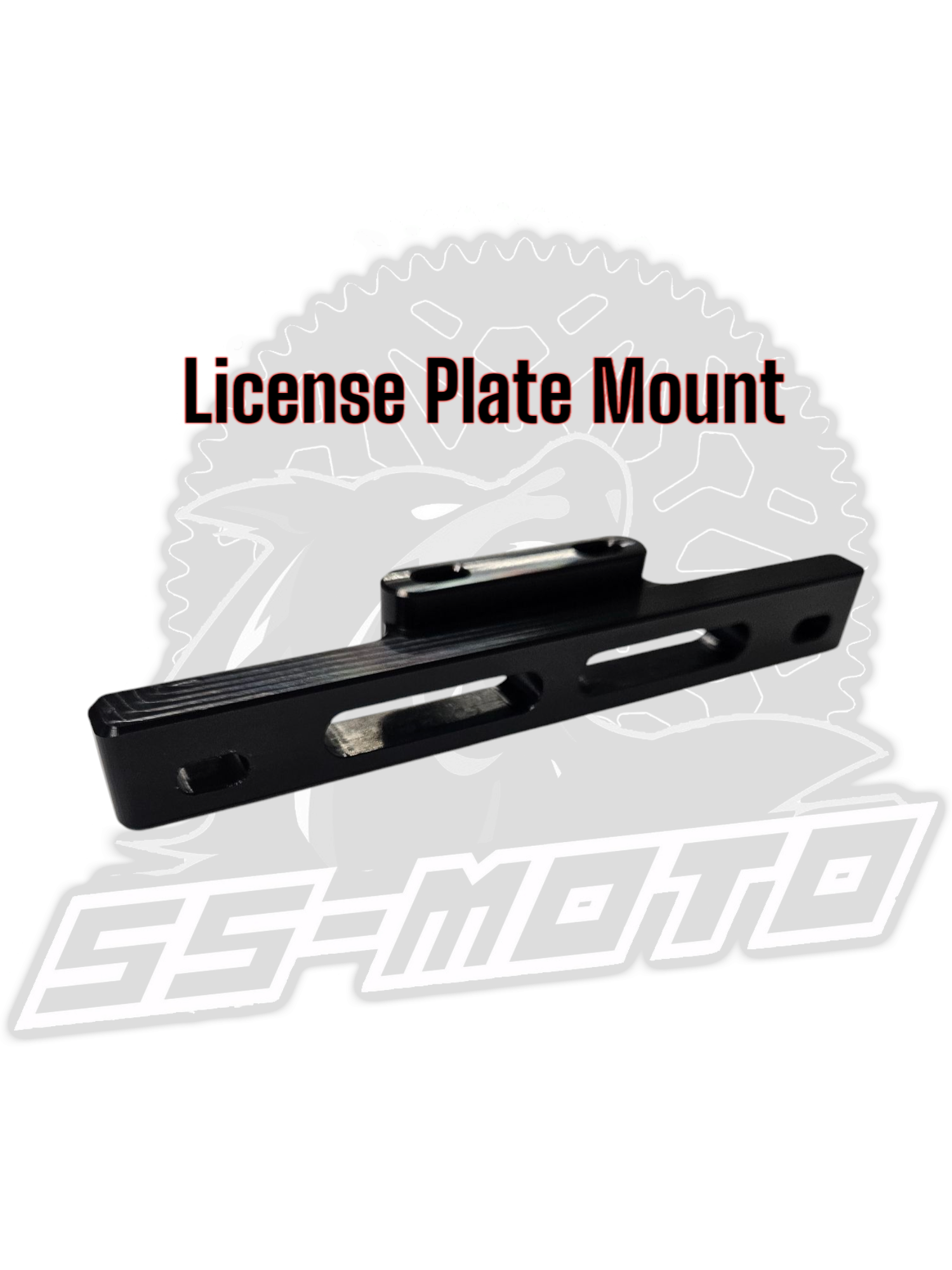 License Plate Mount - Howling Moto