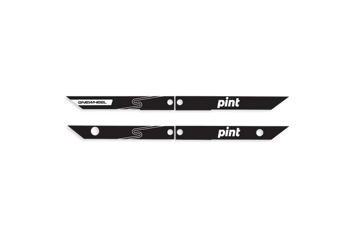 Onewheel Pint X rail guards in vibrant color upgrade, designed as official replacement to protect the board's rails.