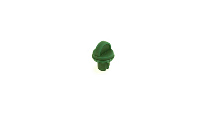 Onewheel Pint charger port silicone dust cover in olive green, designed to protect the charger plug from dust and debris.