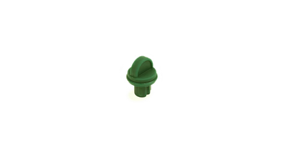 Onewheel Pint charger port silicone dust cover in olive green, designed to protect the charger plug from dust and debris.