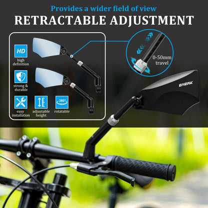 Handlebar Bike Mirror - Howling Moto