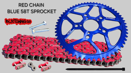 RAWRR MANTIS X 58 TOOTH REAR SPROCKET MAX TORQUE CONVERSION KIT - Howling Moto