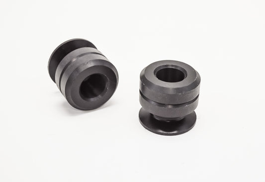 Warp9Racing SuperMoto wheel replacement axle sliders for motorcycle protection and performance.