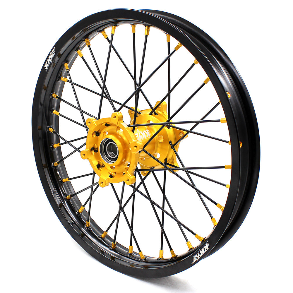 KKE 21 & 19 MX Wheels For SUZUKI RM125 2001-2007 RM250 2008 Off Road Rim Set - Howling Moto