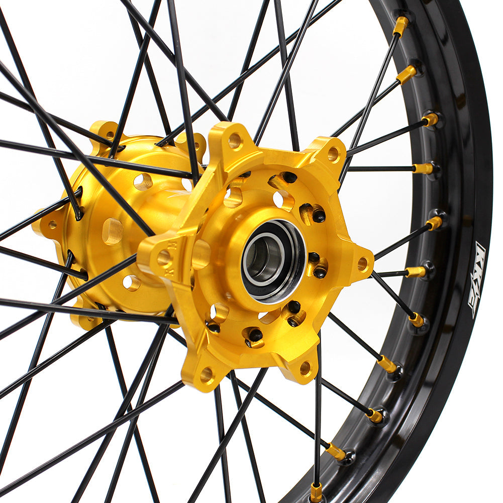 KKE 21 & 19 MX Wheels For SUZUKI RM125 2001-2007 RM250 2008 Off Road Rim Set - Howling Moto