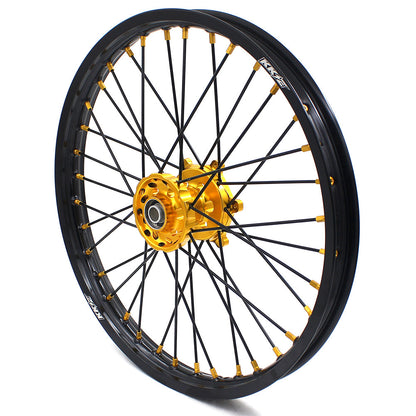 KKE 21 & 19 MX Wheels For SUZUKI RM125 2001-2007 RM250 2008 Off Road Rim Set - Howling Moto