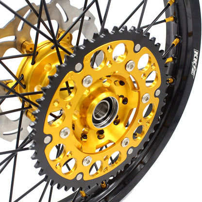 KKE 21 & 19 MX Wheels For SUZUKI RM125 2001-2007 RM250 2008 Off Road Rim Set - Howling Moto