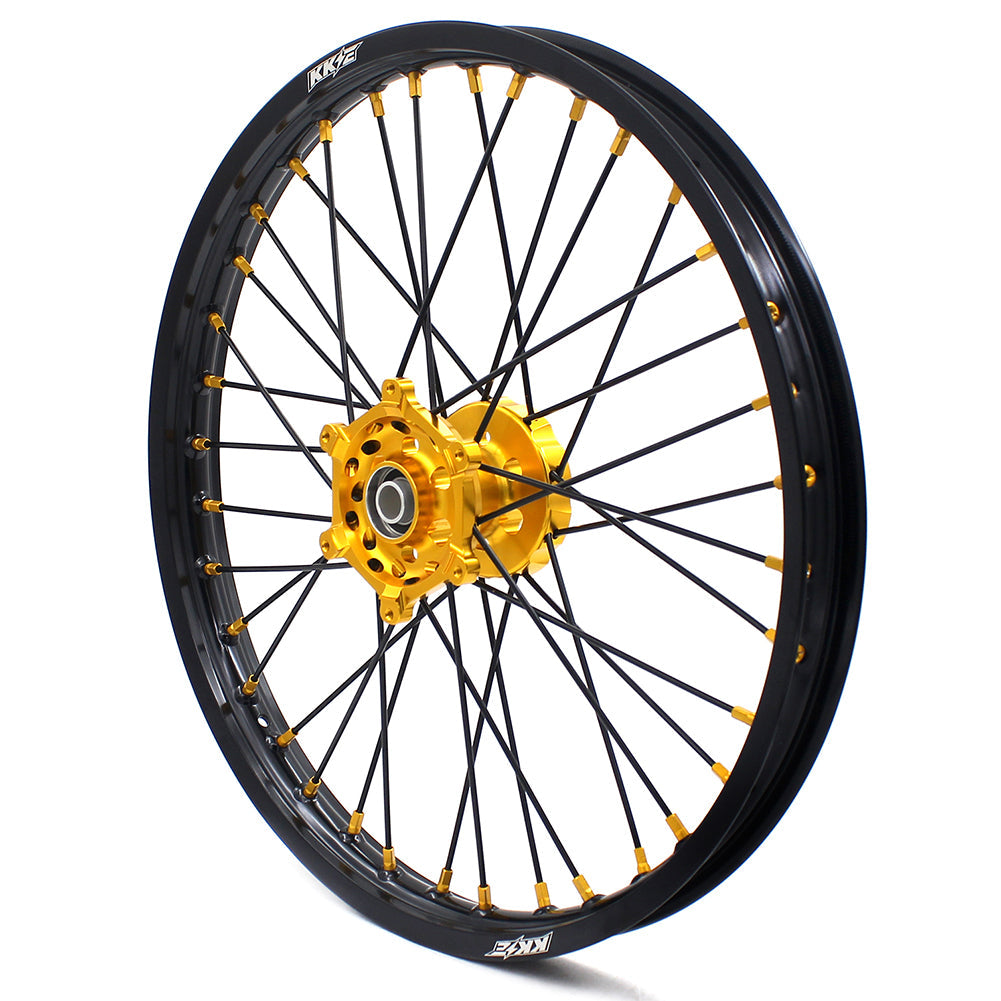 KKE 21 & 19 MX Wheels For SUZUKI RM125 2001-2007 RM250 2008 Off Road Rim Set - Howling Moto