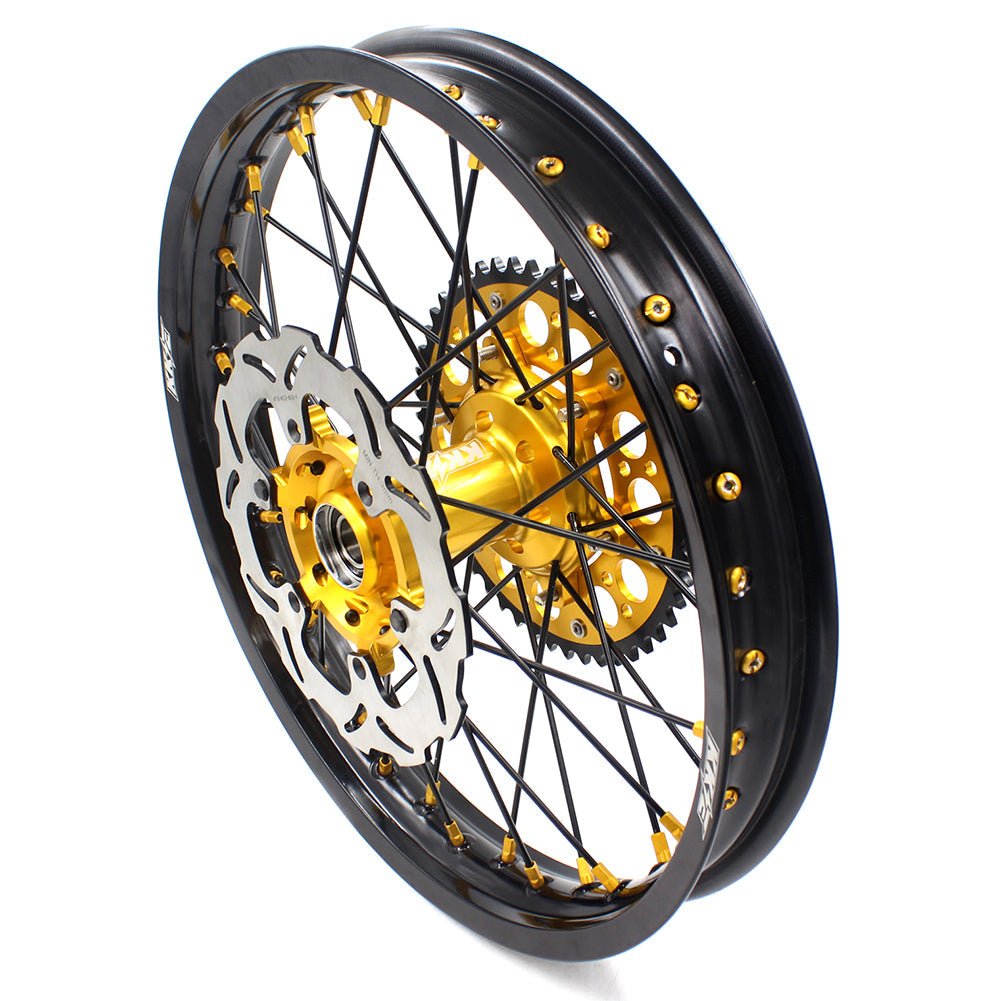 KKE 21 & 19 MX Wheels For SUZUKI RM125 2001-2007 RM250 2008 Off Road Rim Set - Howling Moto