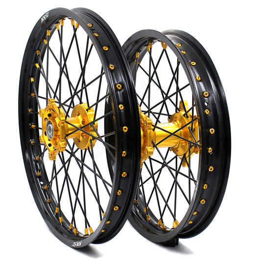 KKE 21 & 19 MX RM125 RM250 1996-2000 For SUZUKI Spoked Wheels Set - Howling Moto