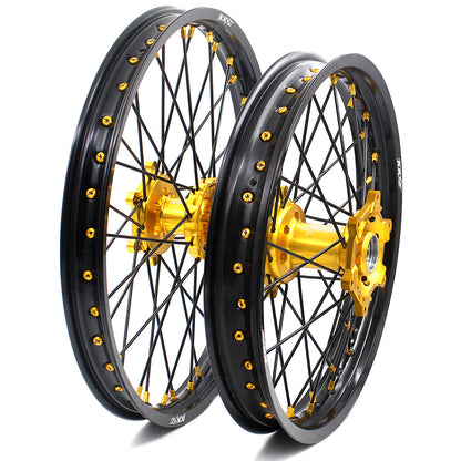 KKE 21 & 19 MX RM125 RM250 1996-2000 For SUZUKI Spoked Wheels Set - Howling Moto