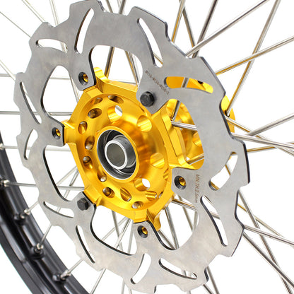 KKE 21/19 MX Off Road Wheels For SUZUKI RM125 RM250 1996 1997 1998 1999 2000