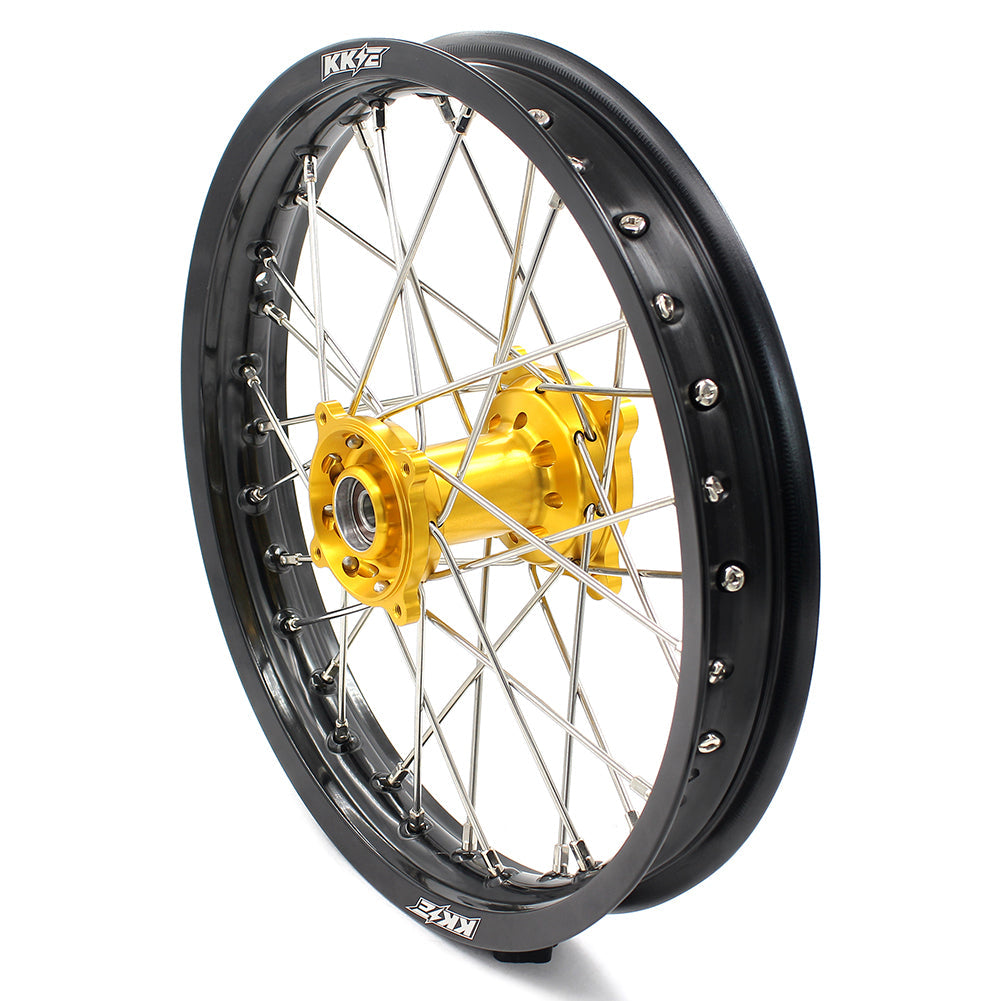 KKE 19 & 16 RM80 RM85 1993-2023 Kids Wheels for Suzuki Gold Hub - Howling Moto