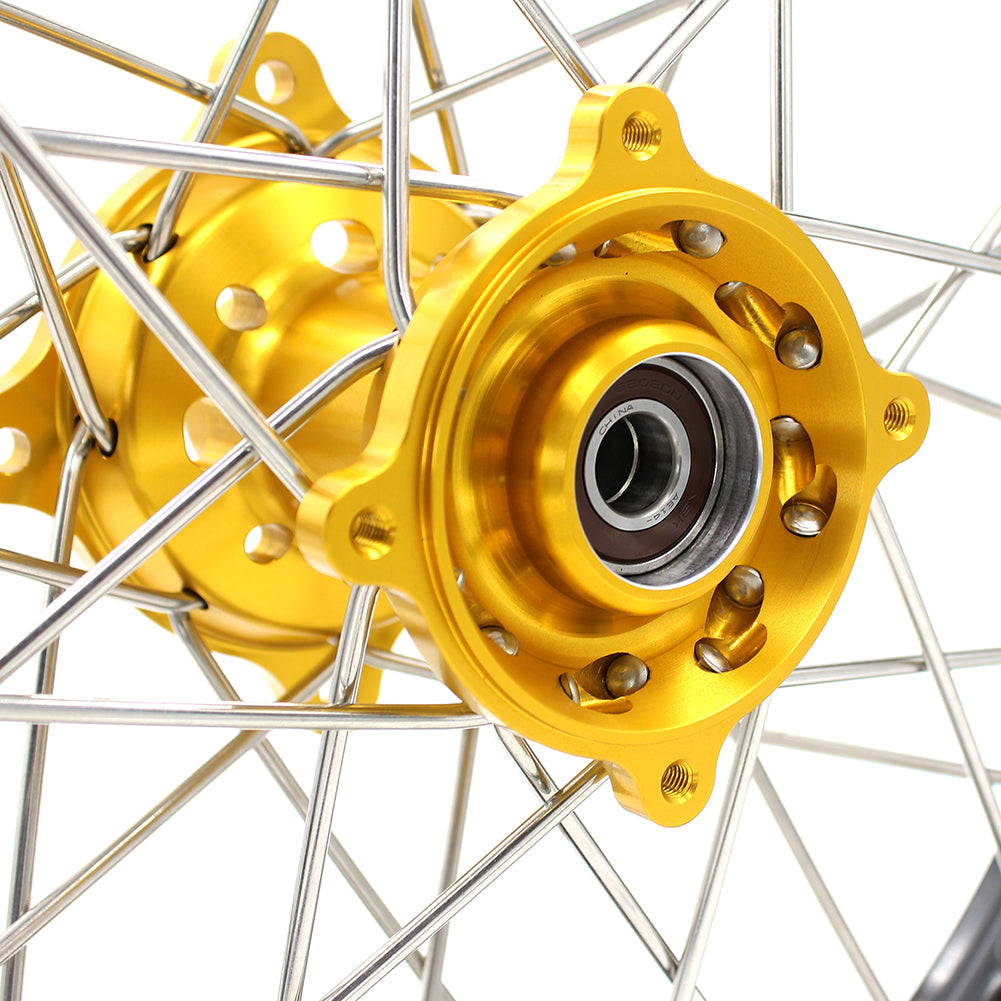 KKE 19 & 16 RM80 RM85 1993-2023 Kids Wheels for Suzuki Gold Hub - Howling Moto