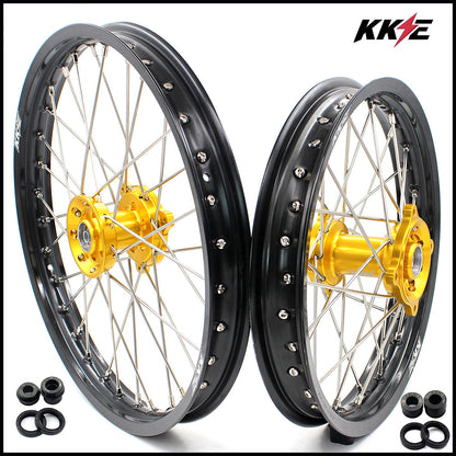 KKE 19 & 16 RM80 RM85 1993-2023 Kids Wheels for Suzuki Gold Hub - Howling Moto