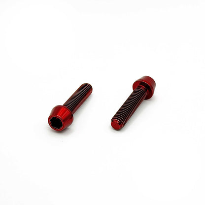 Titanium Caliper Bolts 2-Pack [M6x25mm] - Howling Moto