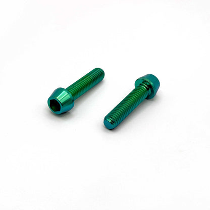 Titanium Caliper Bolts 2-Pack [M6x25mm] - Howling Moto