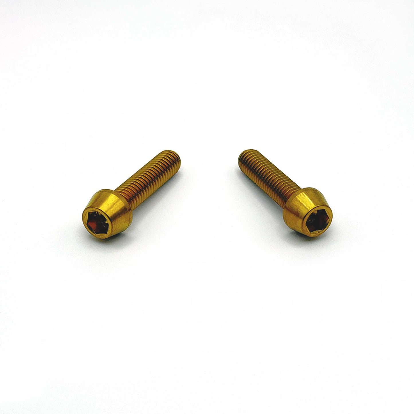 Titanium Caliper Bolts 2-Pack [M6x25mm] - Howling Moto