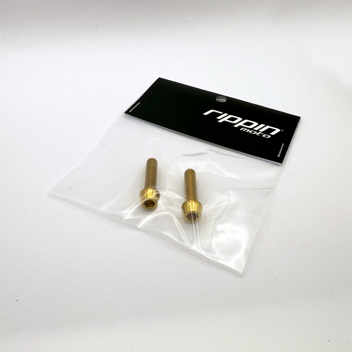 Titanium Caliper Bolts 2-Pack [M6x25mm] - Howling Moto