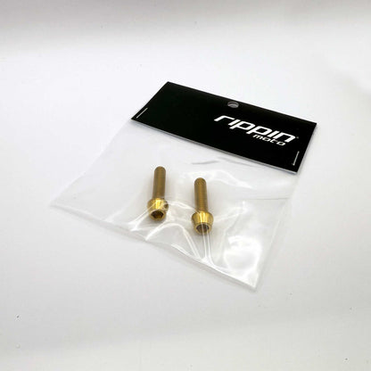 Titanium Caliper Bolts 2-Pack [M6x25mm] - Howling Moto