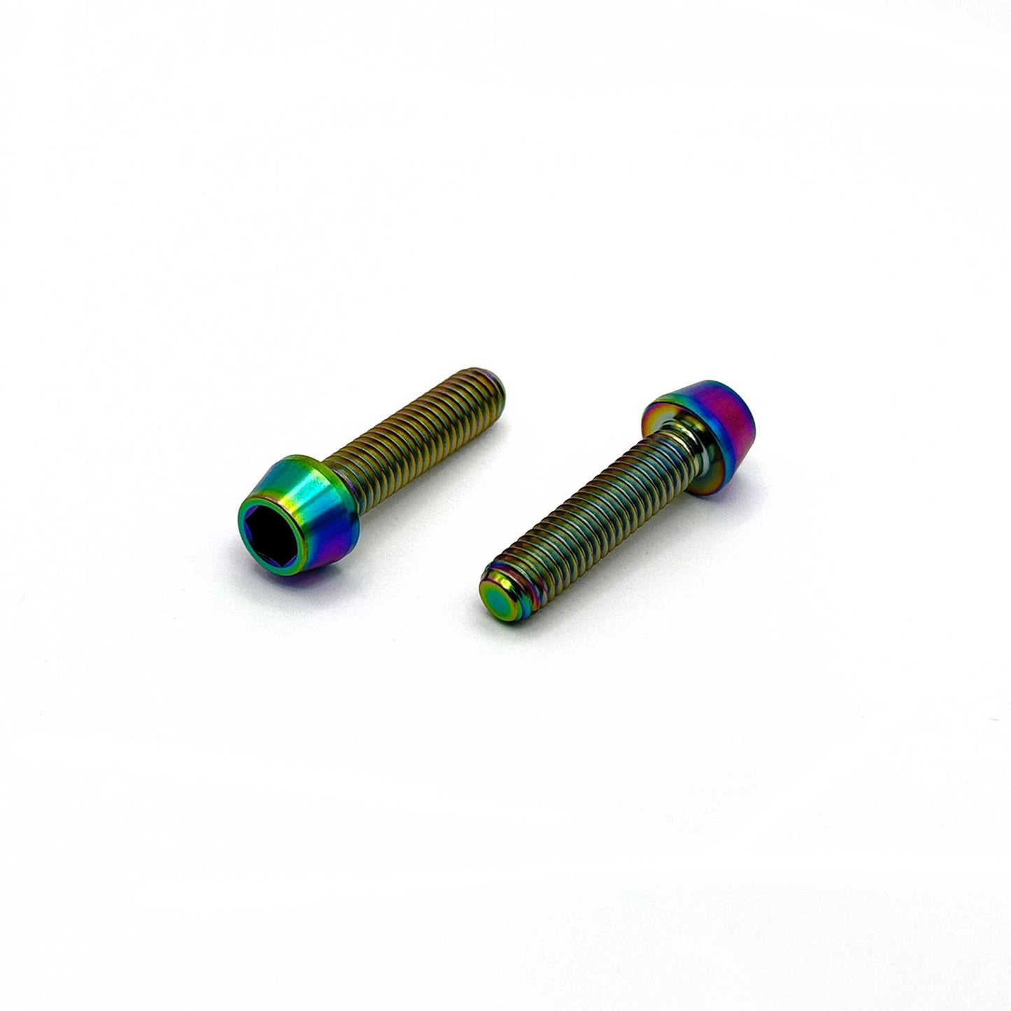 Titanium Caliper Bolts 2-Pack [M6x25mm] - Howling Moto